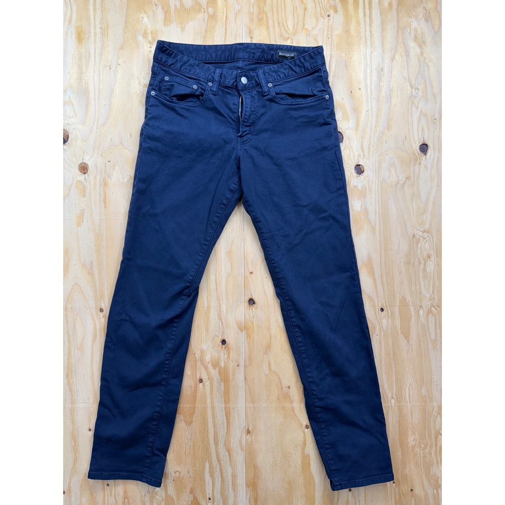 Bonobos Mens Slim Fit Jeans Navy Blue Stretch Cotton Pants 32x32 Mens